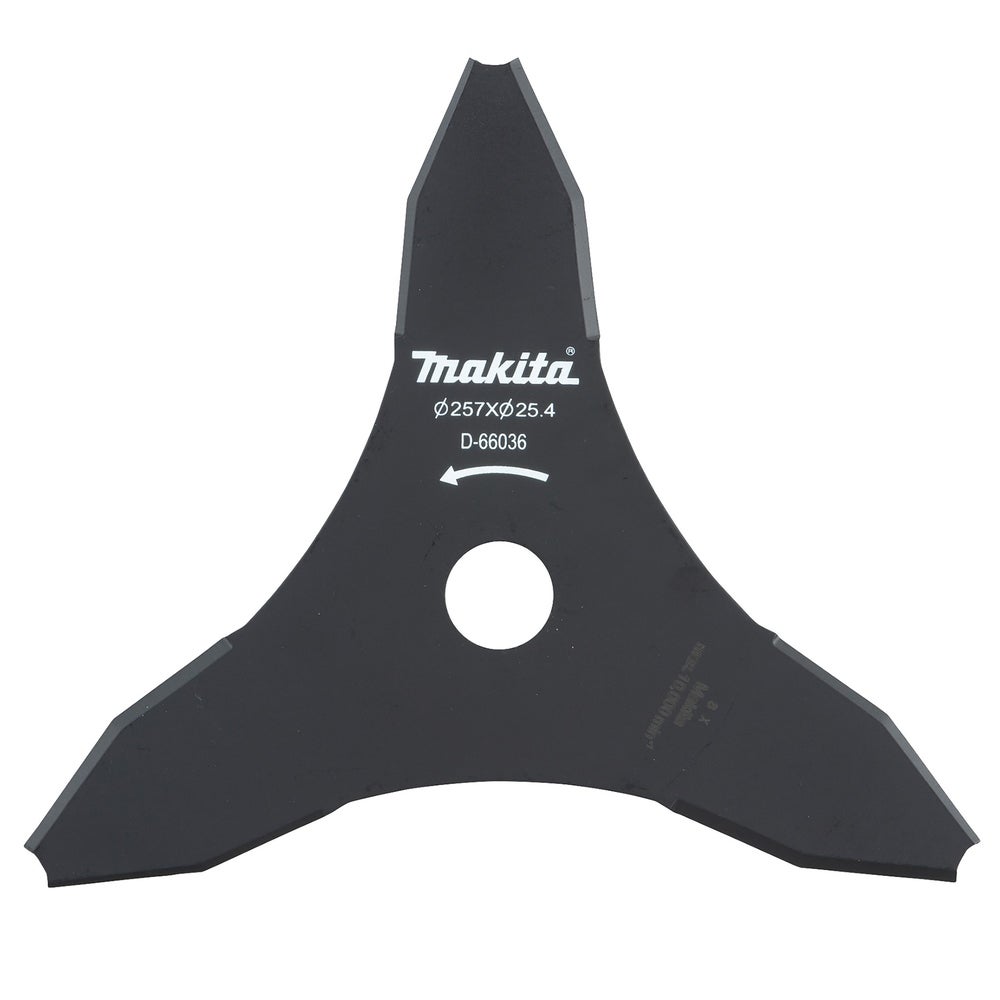 Makita 3-Zahn-Dickichtmesser, 257 mm #D-66036
