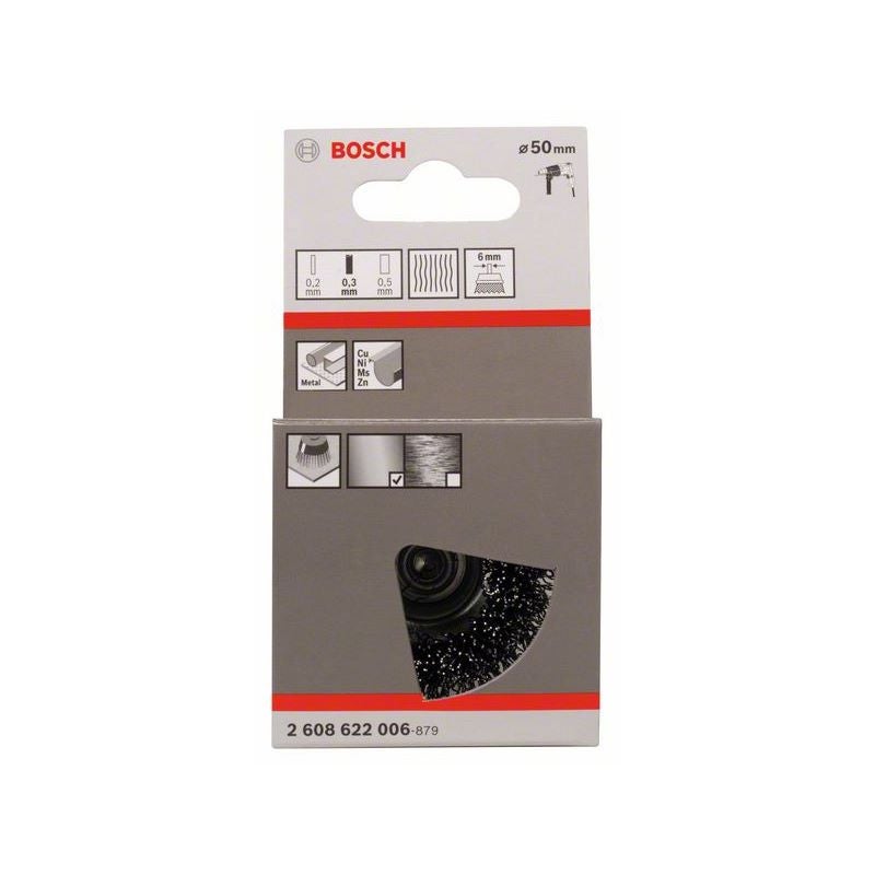 Bosch PRO Metal clean Topfbürste, gerader Schaft, 50 x 0,3 mm #2608622006