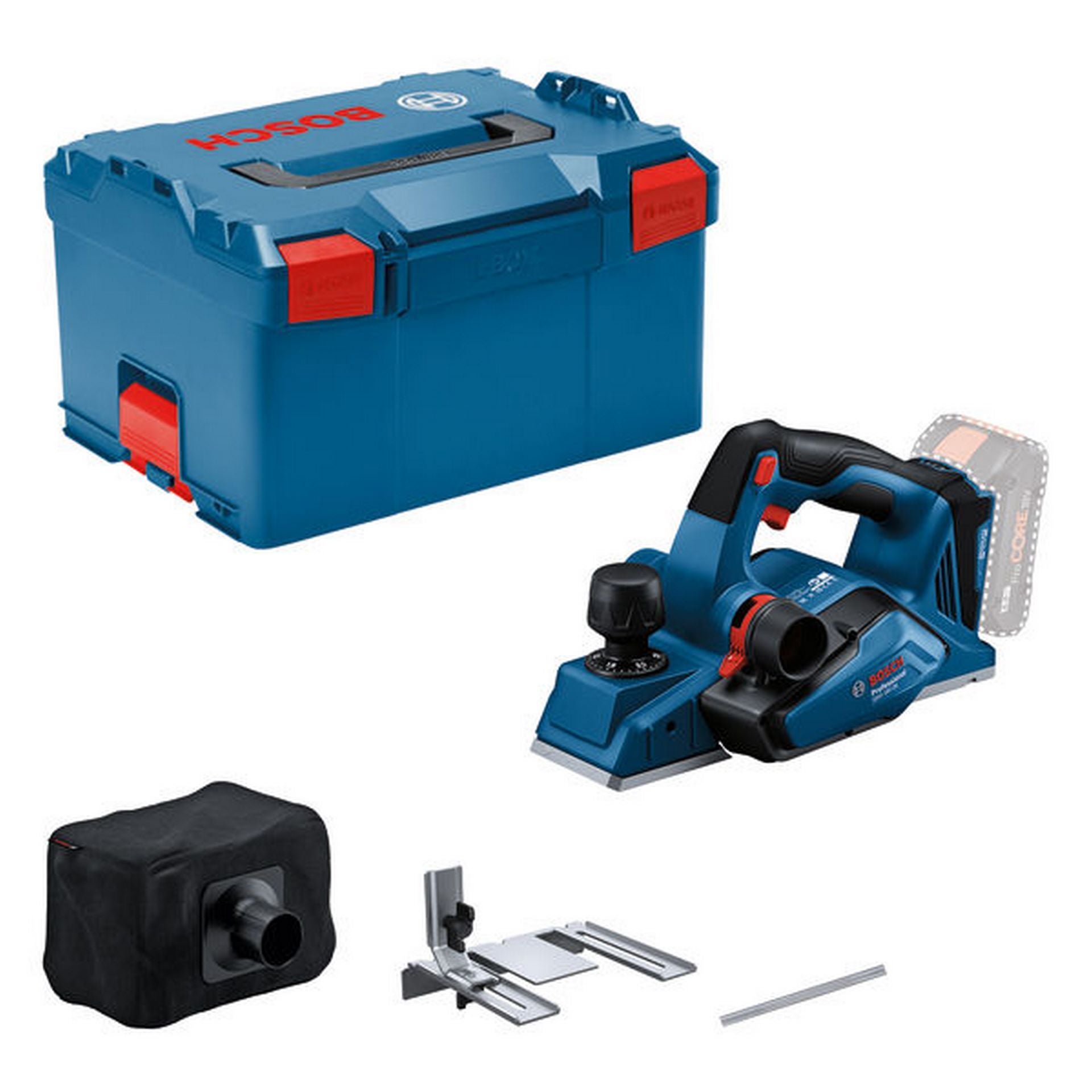 Bosch Akku-Hobel GHO 18V-26 in L-BOXX #06015B5000