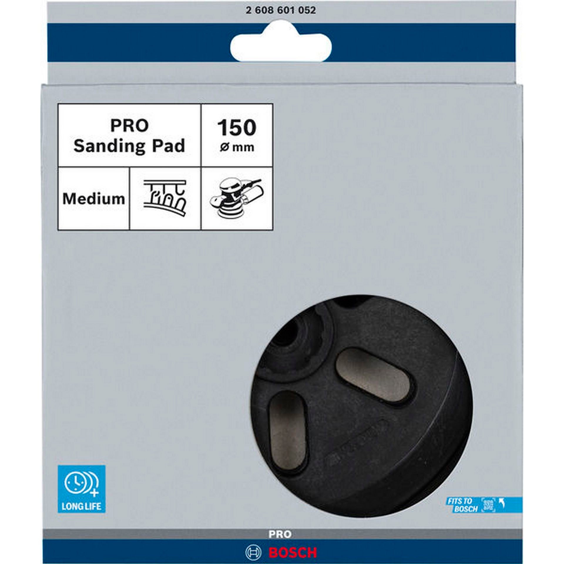 Bosch PRO Schleifteller, mittel, 150 mm #2608601052