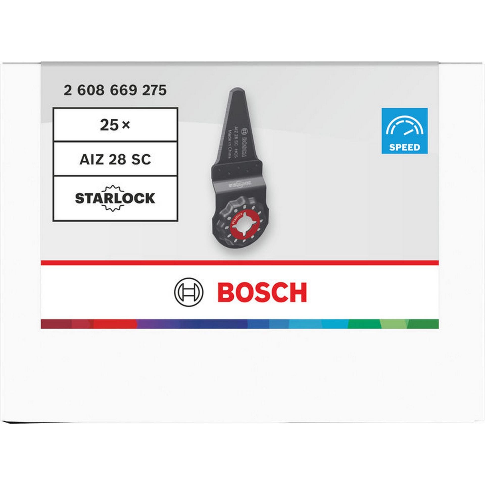 Bosch AIZ 28 SC Kunststoff Schneider, Starlock, 28 x 40 mm, TU25 #2608669275