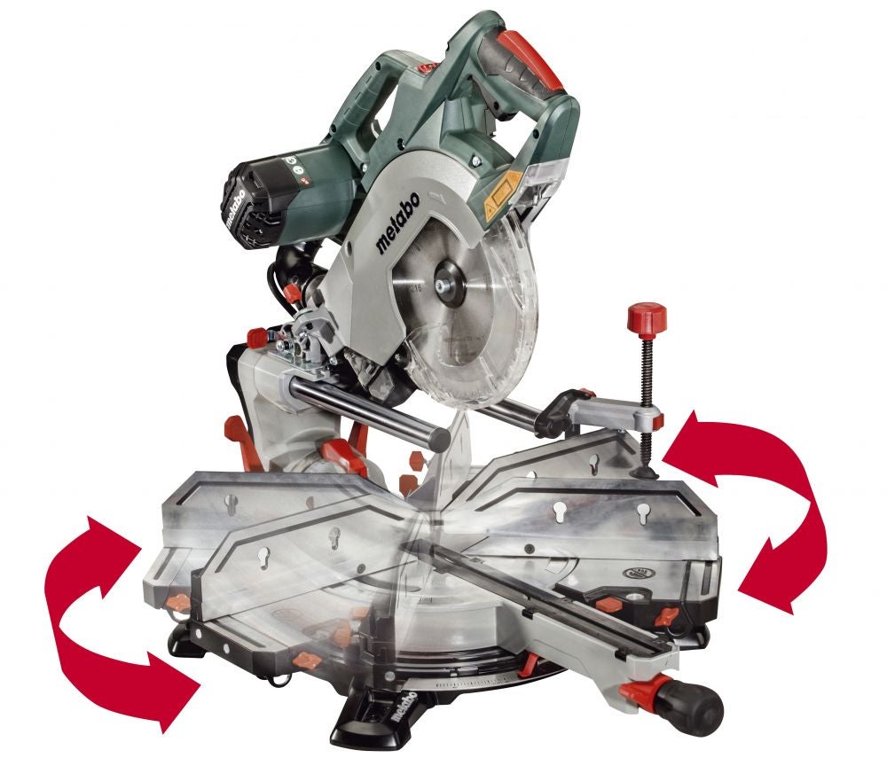 Metabo Kappsäge KGSV 72 Xact SYM Set #690972000 mit Maschinenständer KSU 251