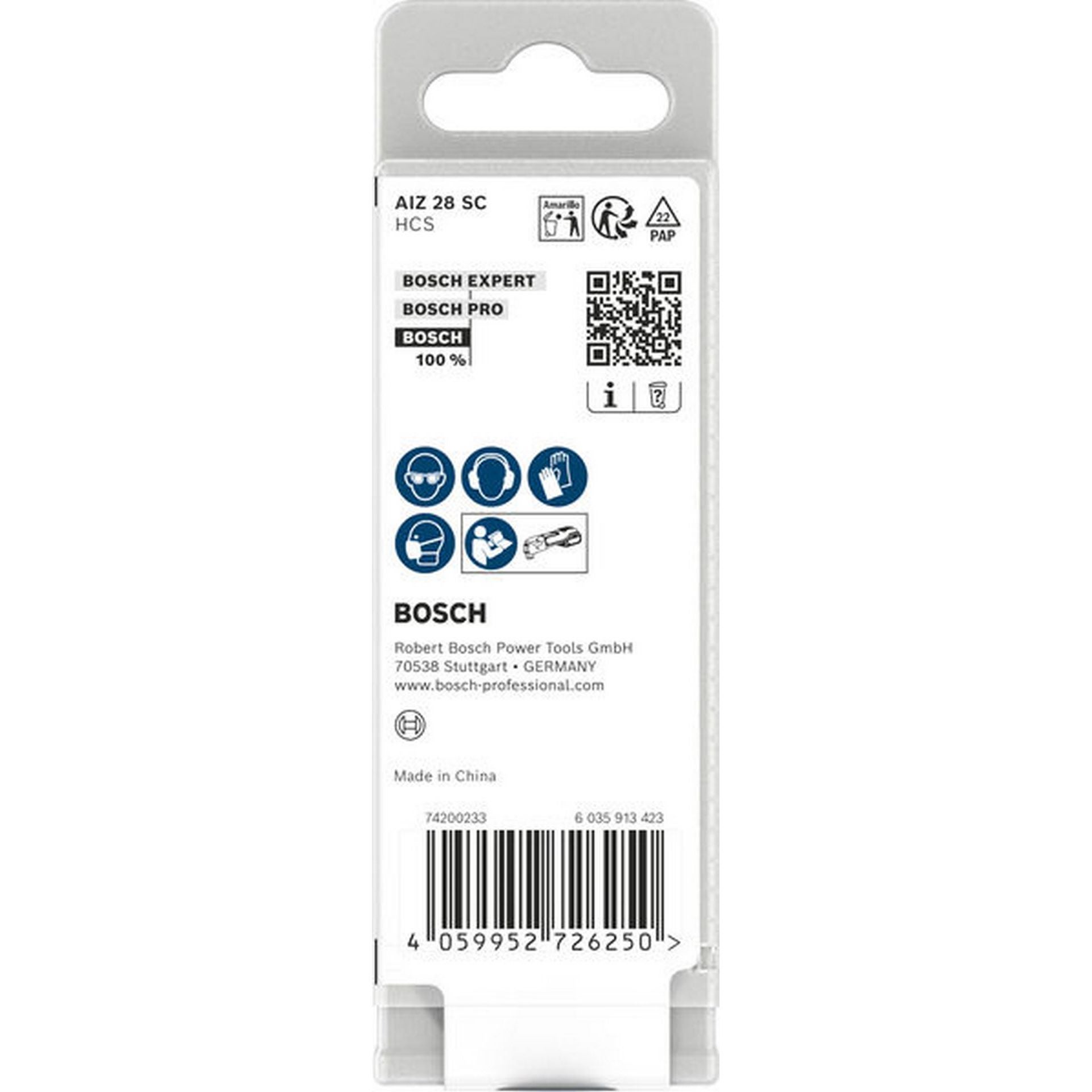 Bosch AIZ 28 SC Kunststoff Schneider, Starlock, 28 x 40 mm, 10-tlg. #2608669274