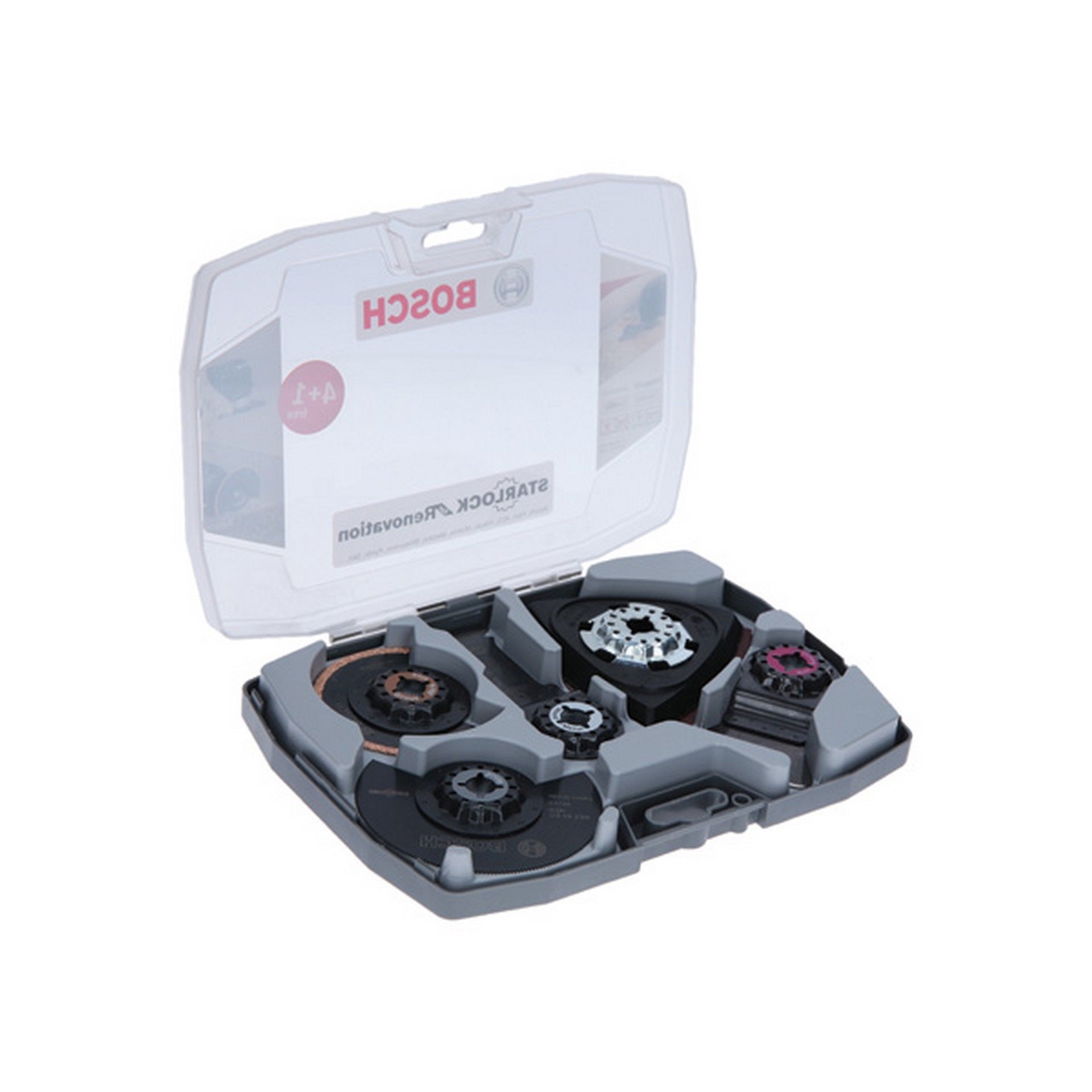 Bosch Starlock Set für Renovierungsarbeiten, Expert for Wood Schleifblatt #2608664624
