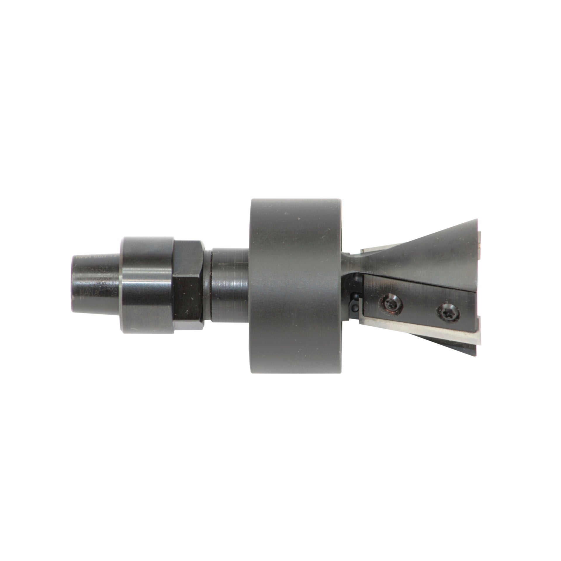 Lignatool Gratfräser mit Wendemesser 15°, Nutzlänge 32mm, Ø 40mm, 20mm Konusschaft, Doppelgewindemut