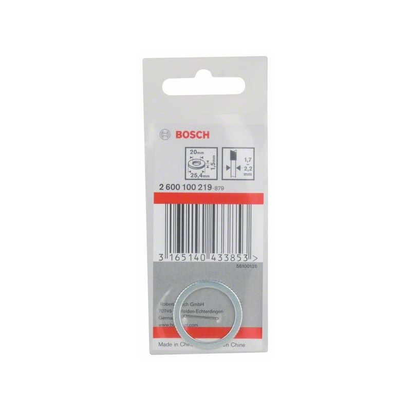 Bosch Reduzierring für PRO Kreissägeblatt, 25.4 x 1,5 x 20 mm #2600100219