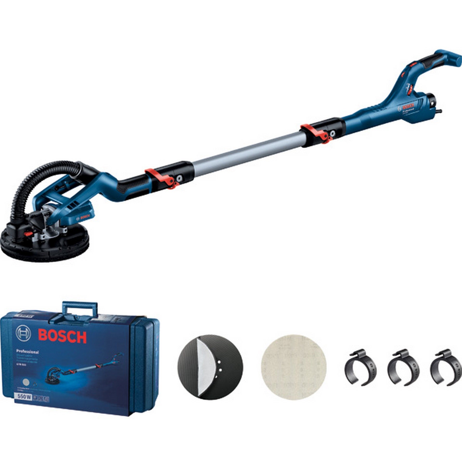 Bosch Trockenbauschleifer GTR 55-225 im Handwerkerkoffer #06017D4000