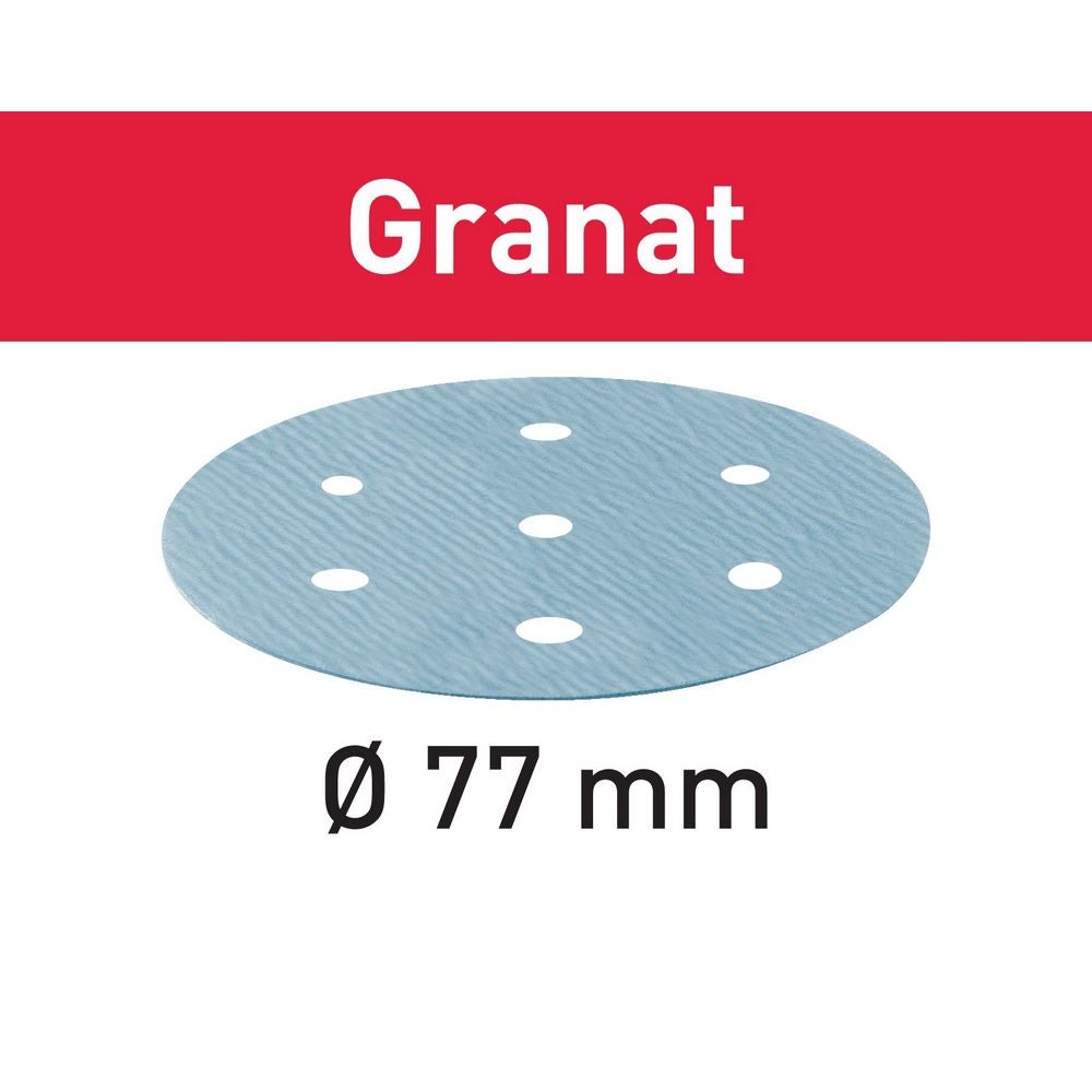 Festool Schleifmittel Granat D77 P180 GR/50 #497408