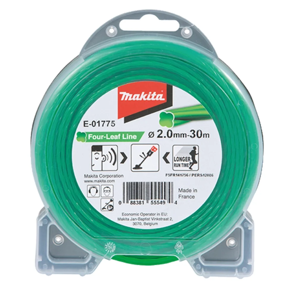 Makita Ersatzfäden-Lärmarm (Kleeblatt-Querschnitt) #E-01775