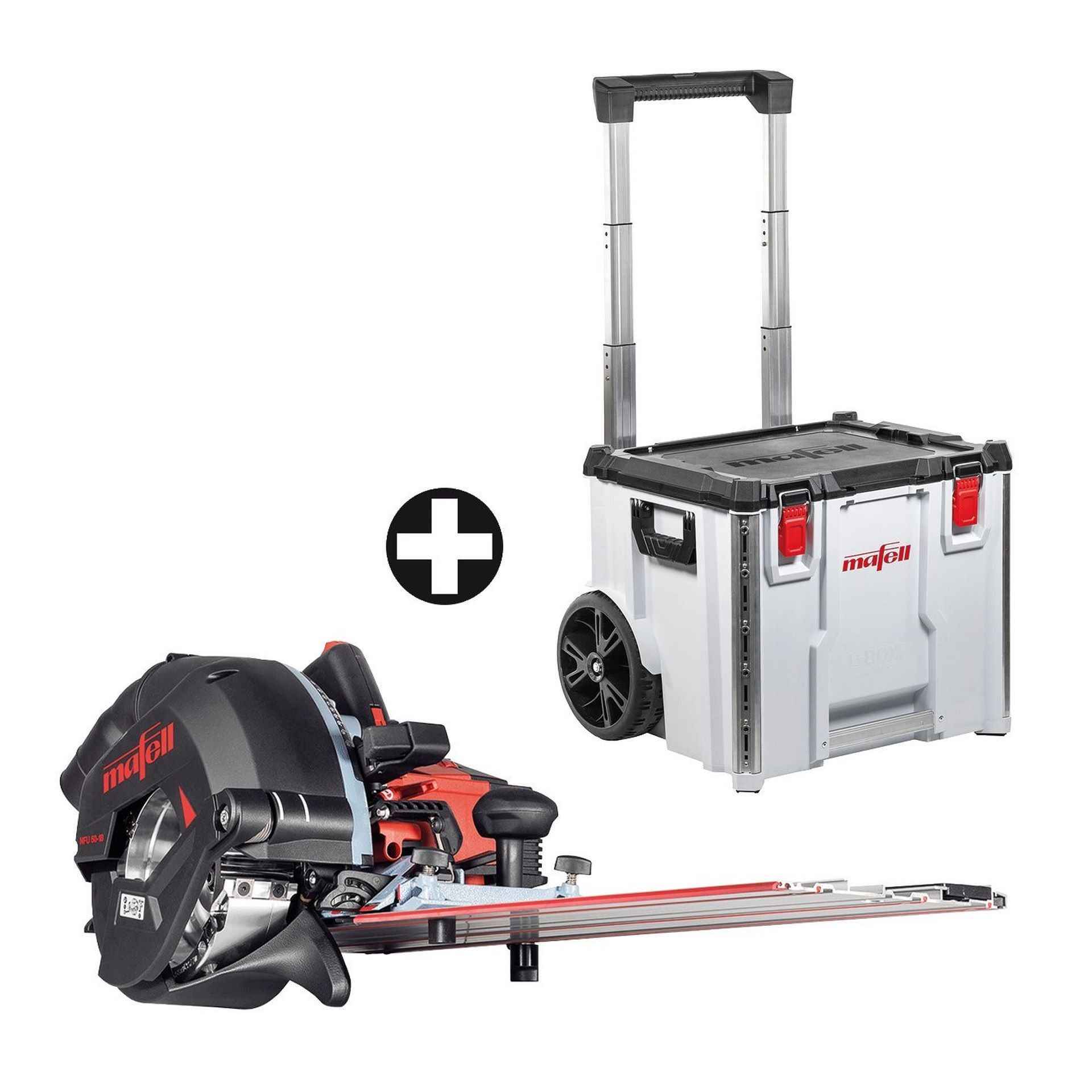 Mafell Akku-Nutfräse NFU 50-18 + L-BOXX C476-TB-NFU 50 #DEAL500