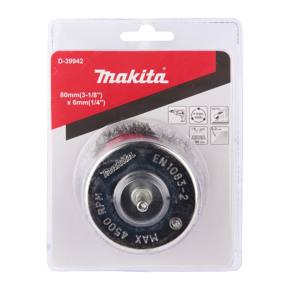 Makita Topfbürste , 80 mm #D-39942