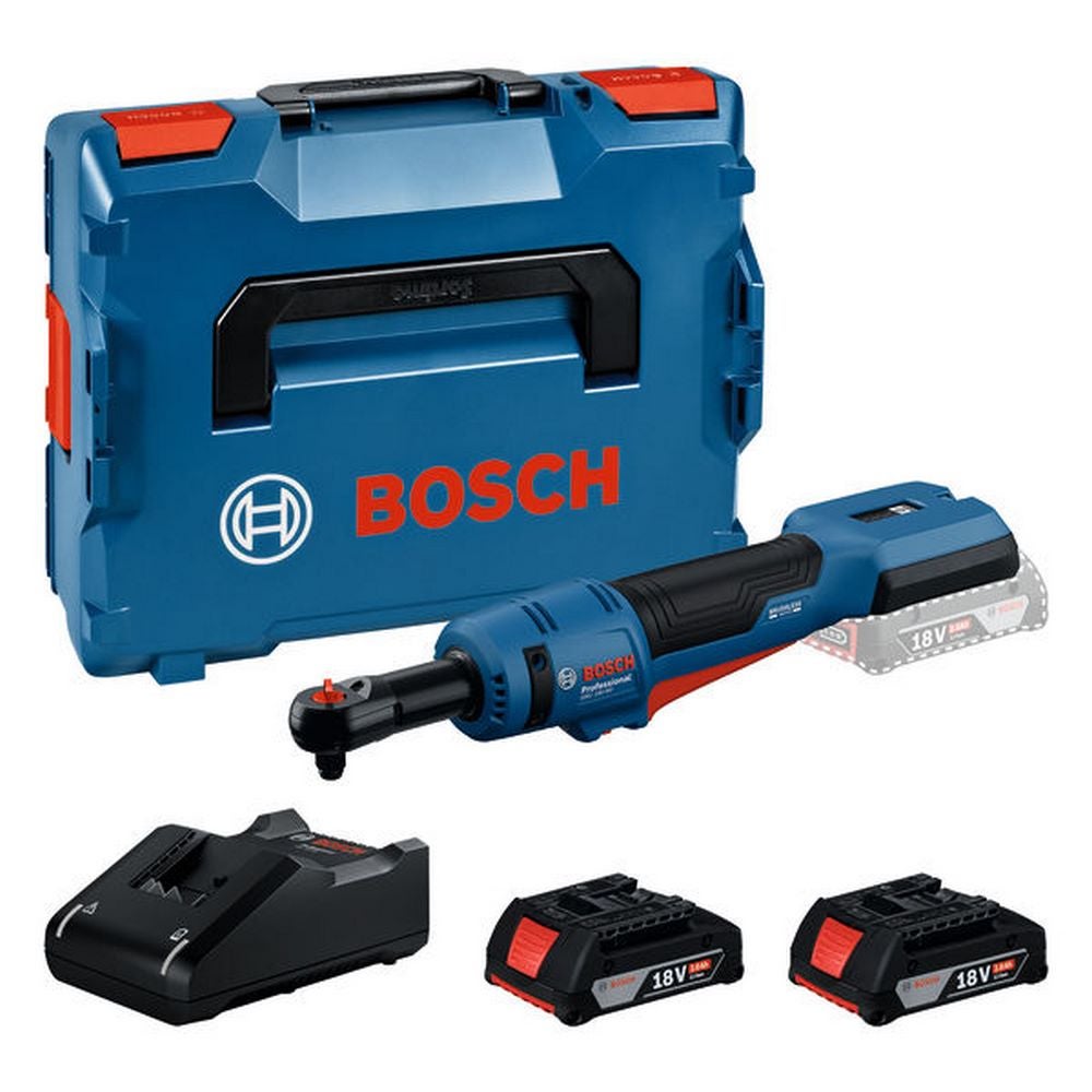 Bosch Akku-Ratschenschrauber GRC 18V-60, 2 x Akku GBA 18V 2.0Ah in L-BOXX #06019N8002