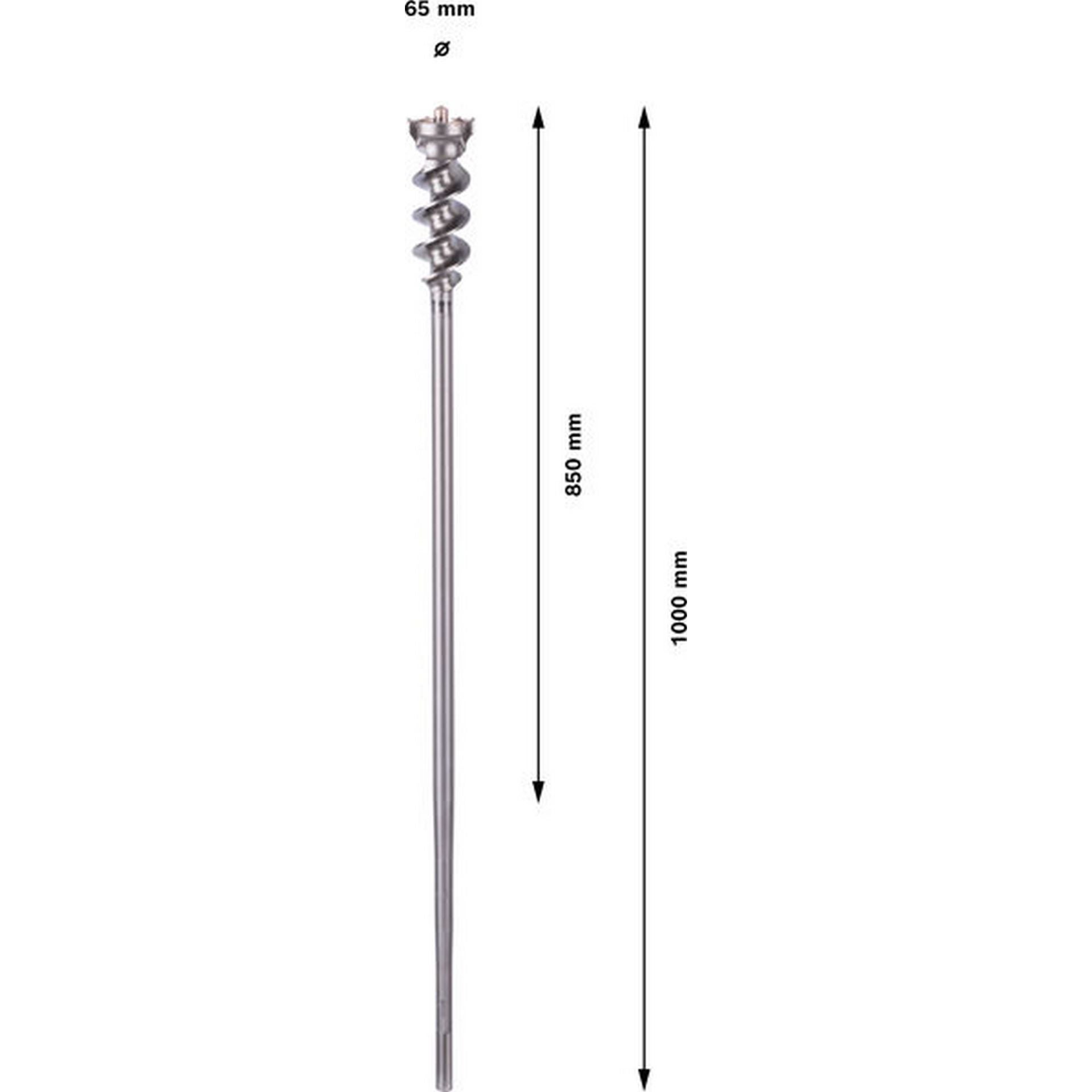 Bosch PRO SDS max-9 Break Through Bohrer, 65 x 850 x 1000 mm #1618596460