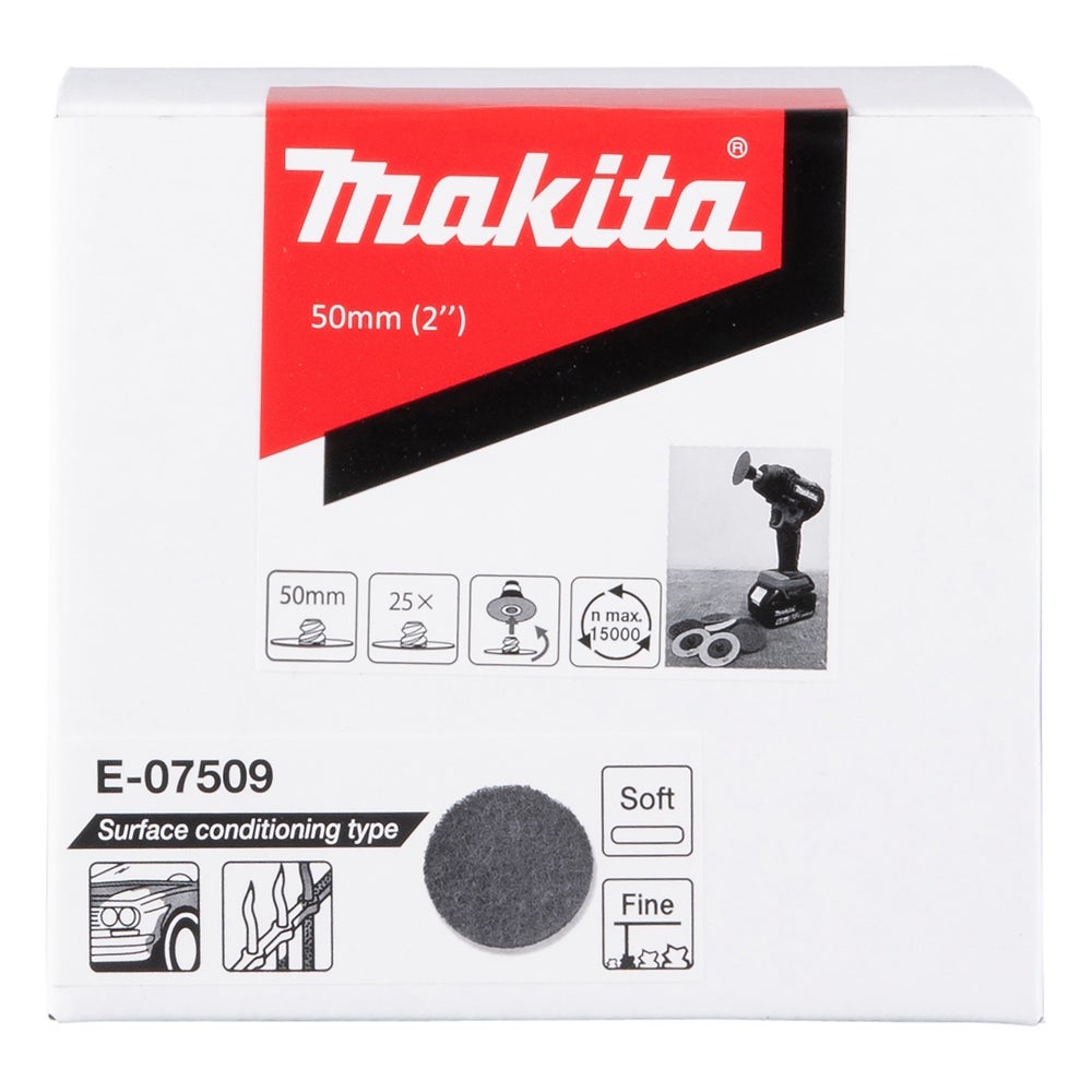 Makita Poliervliessscheibe 50 mm #E-07509