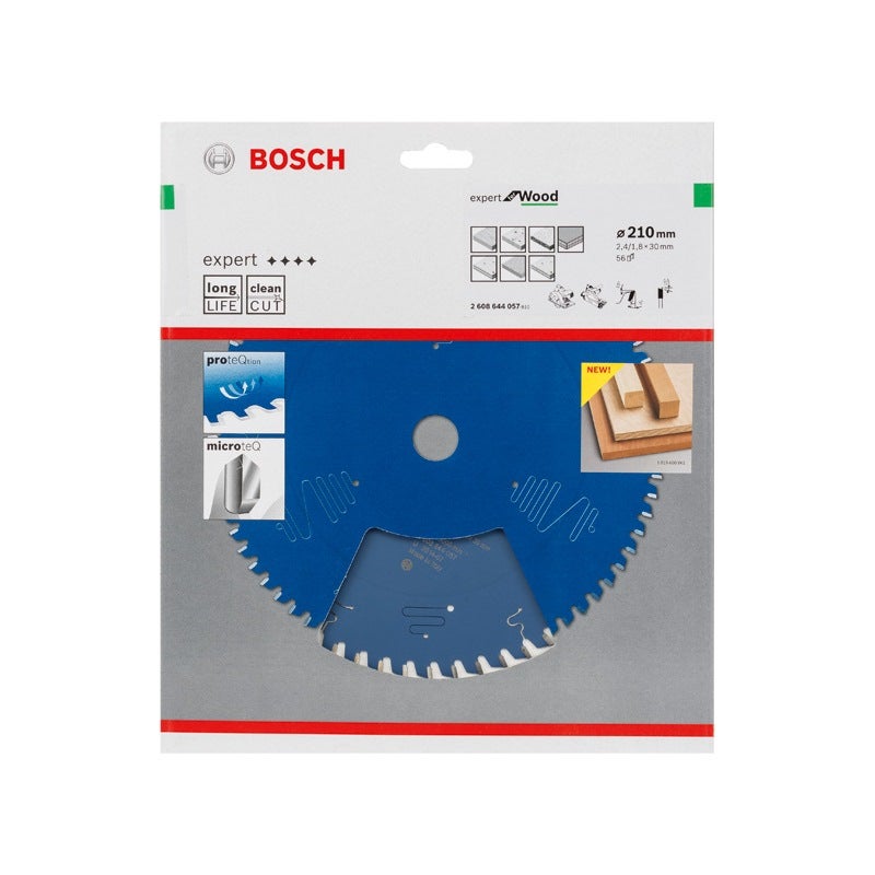 Bosch EXPERT Wood Kreissägeblatt, 210x2,4/1,8x30 mm, Z56 #2608644057