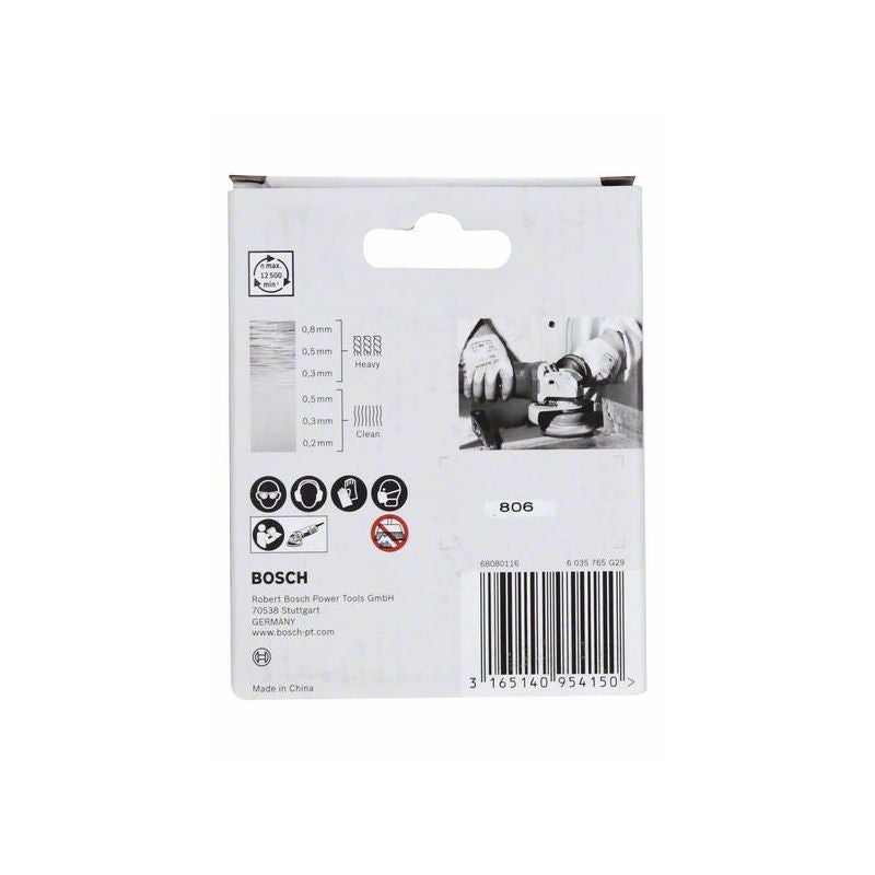 Bosch PRO Stainless Steel heavy X-Lock Topfbürste, 75 x 0,5 mm #2608620729