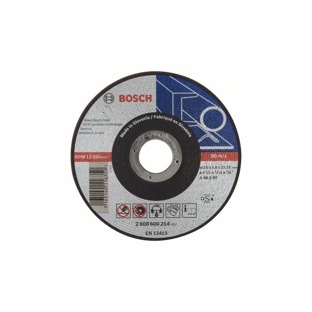 Bosch PRO Metal Trennscheibe, 115 x 1.6 x 22.23 mm, gerade, oSa #2608600214