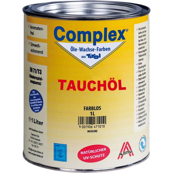 COMPLEX TAUCHÖL - 1 Liter Dose - Farblos