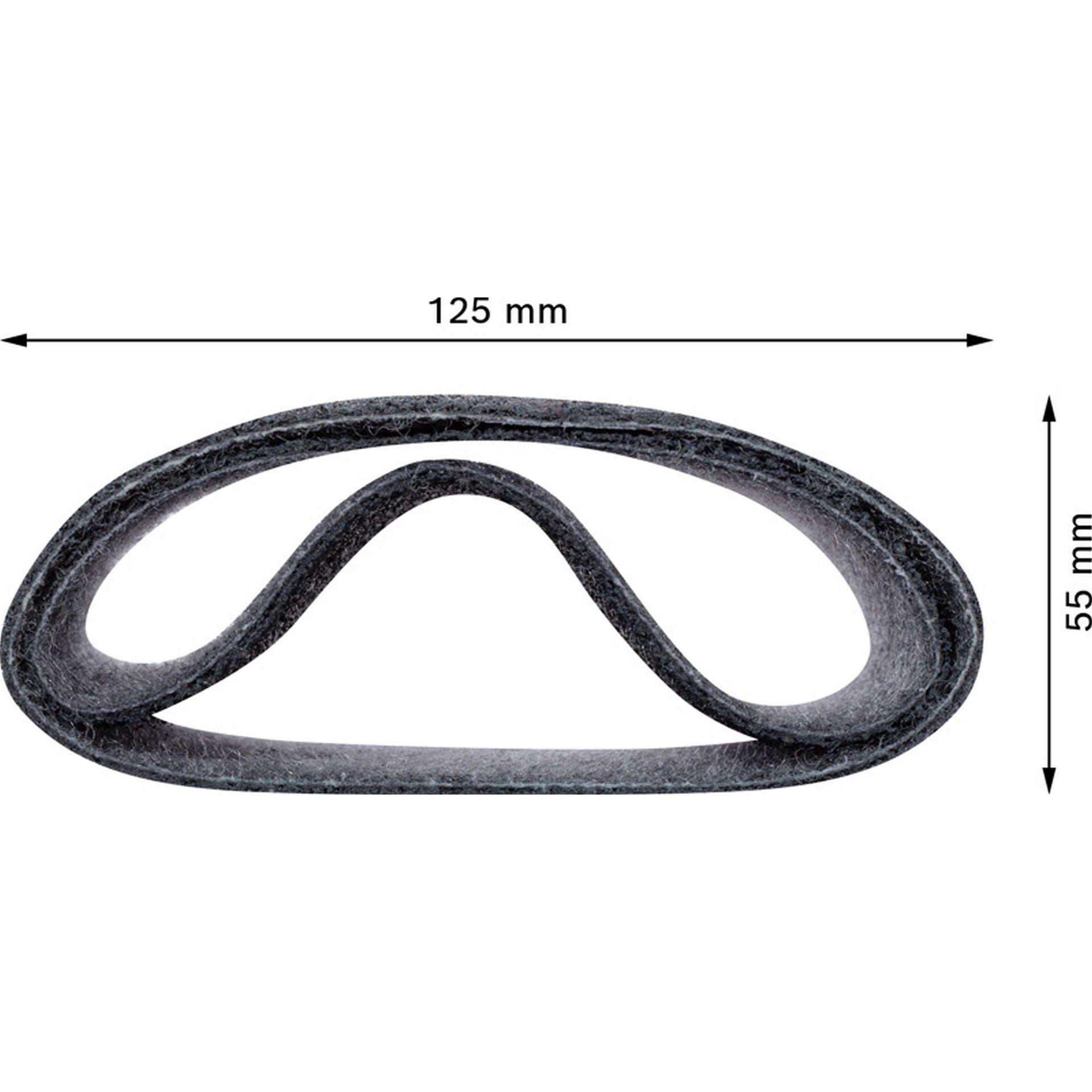 Bosch EXPERT N470 Schleifband,100x290mm, grob, 10-tlg. #2608901257