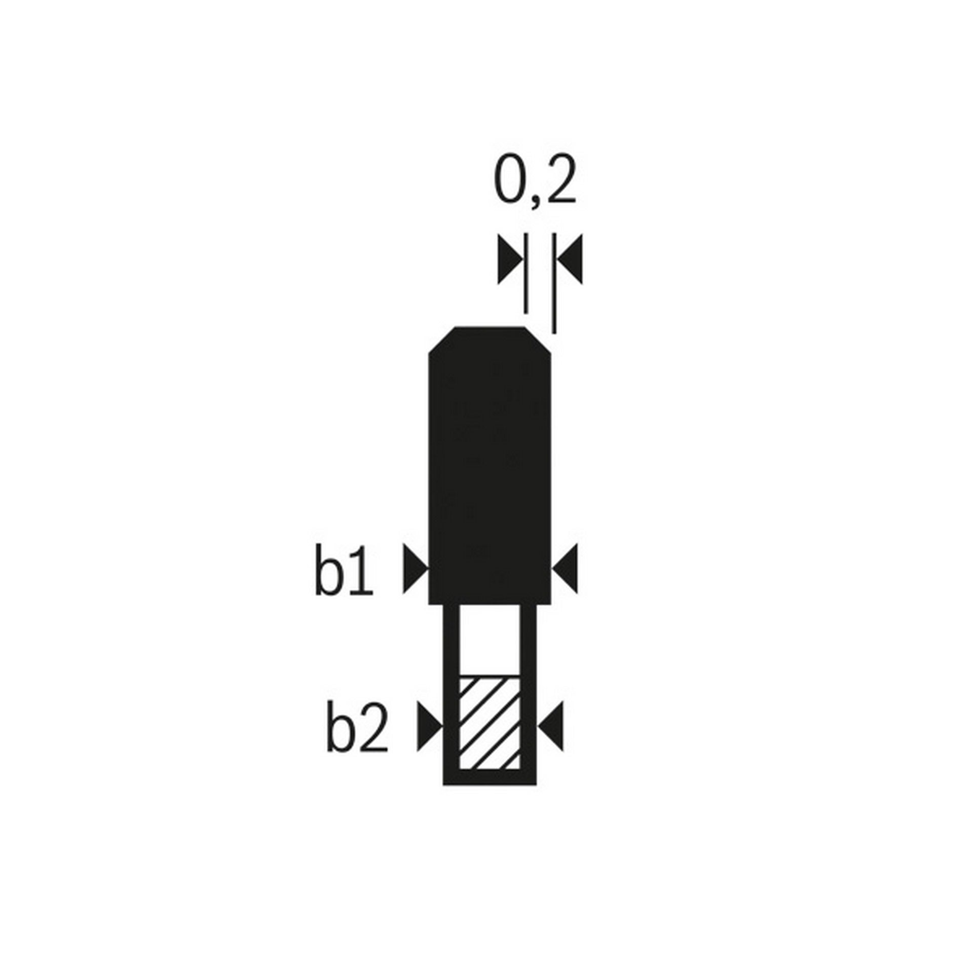 Bosch Kreissägeblatt für Akkusägen Expert for Fibre Cement, 165 x 1,8/1,2 x 20, T4 #2608644555