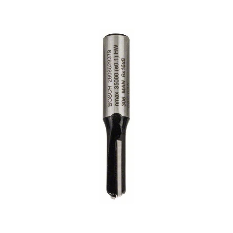 Bosch PRO Nutfräser, zweischneidig, D 6 mm, L 15,7 mm, S 8 mm #2608628379