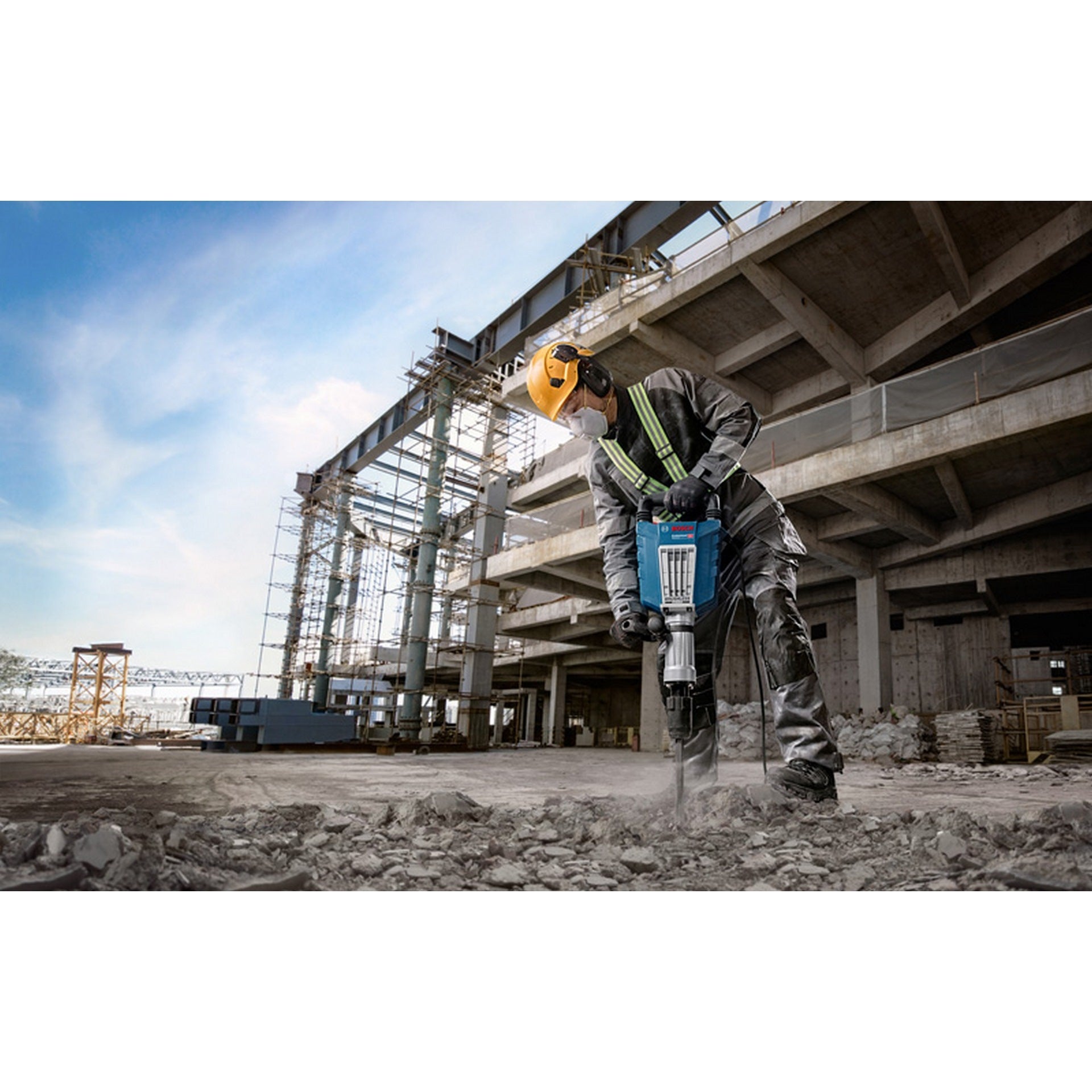 Bosch Abbruchhammer GSH 14 C im Handwerkerkoffer #0611344020