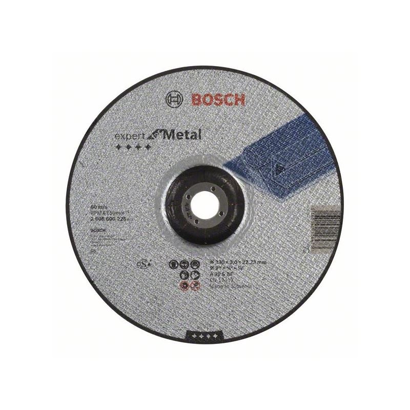 Bosch PRO Metal Trennscheibe, 230 x 3 x 22.23 mm, gekröpft, oSa #2608600226