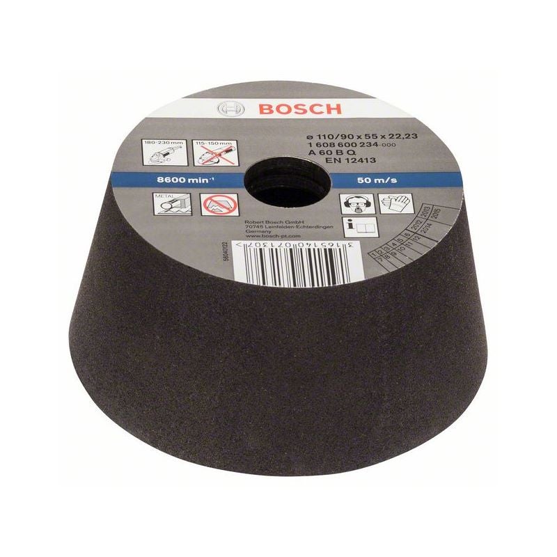 Bosch PRO Metal Konischer Schleiftopf, 90 x 110 x 55 mm, K60 #1608600234