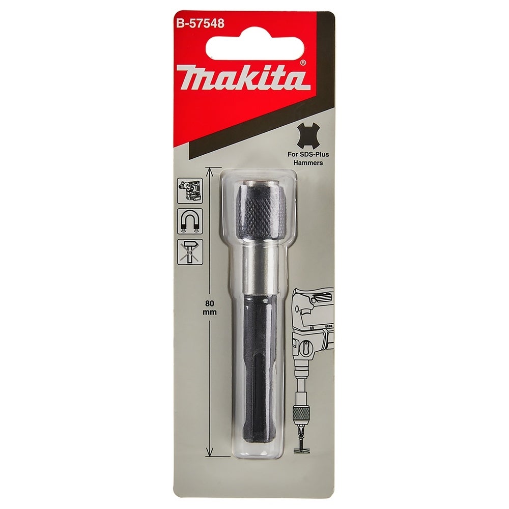 Makita Bithalter SDS-PLUS mit Schnellwechselfunktion, magnetisch #B-57548