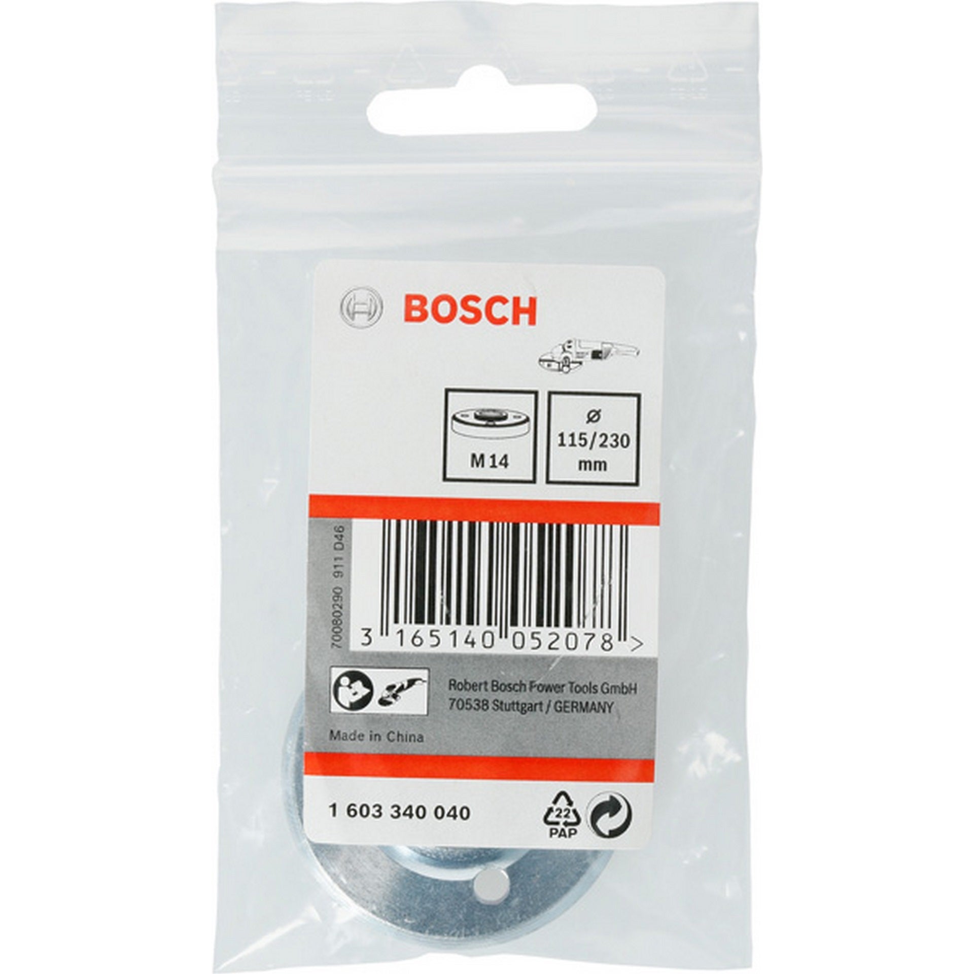 Bosch Spannmutter für Winkelschleifer #1603340040