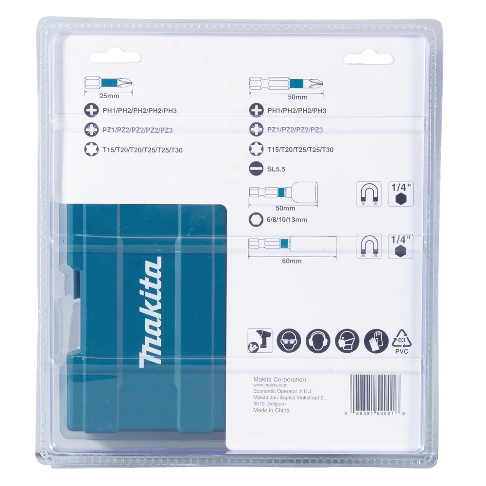 Makita 35-TEILIGES IMPACT B BITSET #B-66880