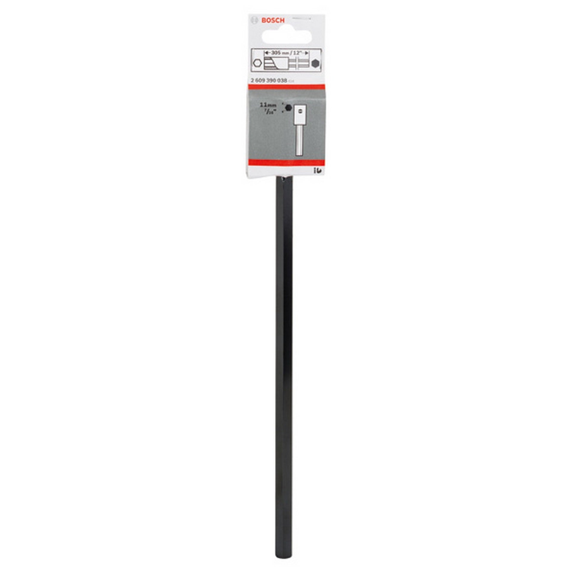 Bosch Verlängerung für Sechskantadapter SW, 11 mm, 305 mm #2609390038