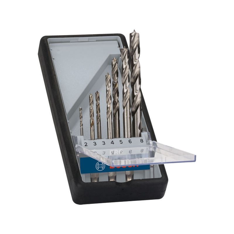 Bosch PRO Wood HSS Holzspiralbohrer Set. 7-tlg. #2607019923