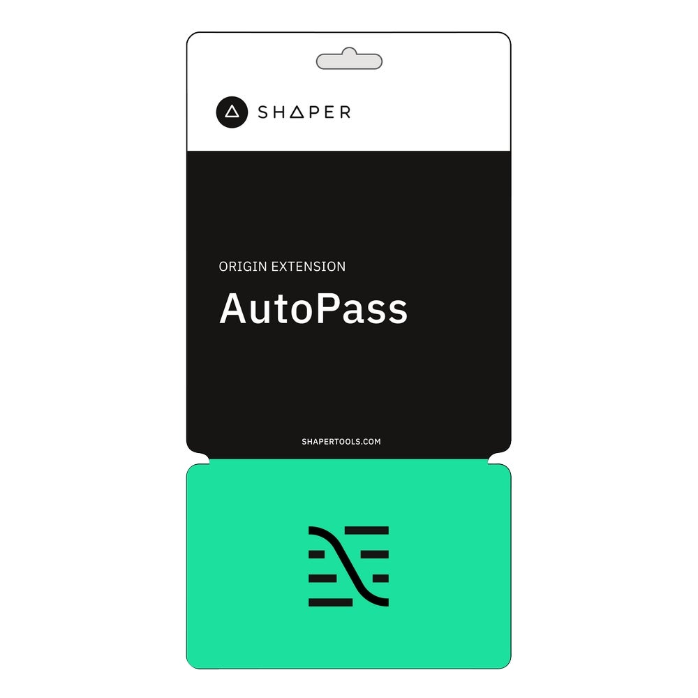 Shaper AutoPass Extension #SA2-APPE