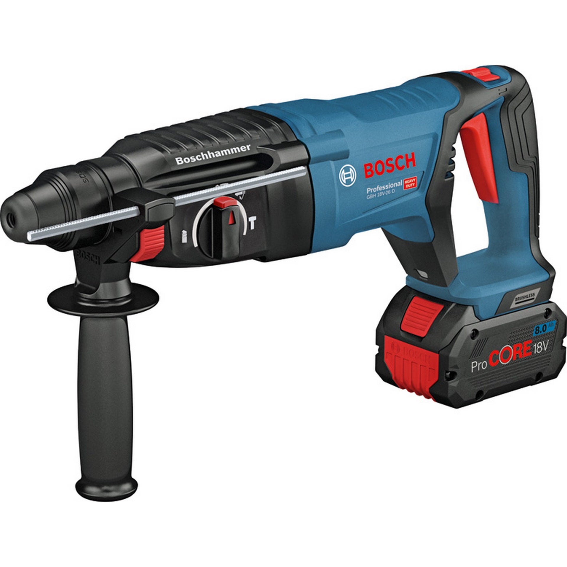 Bosch Akku-Bohrhammer mit SDS plus GBH 18V-26 D im Handwerkerkoffer #0611916000