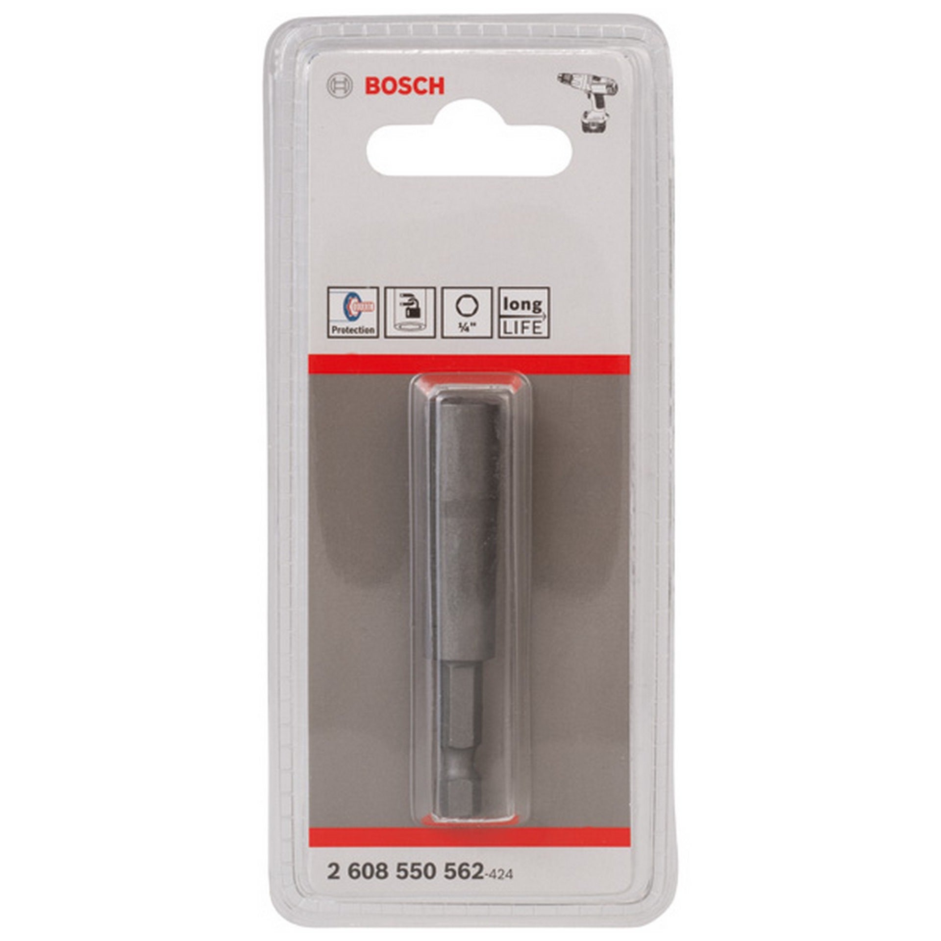Bosch Steckschlüssel, 65 mm x 1/4-Zoll, Tiefenanschlag 2 607 002 586 #2608550562