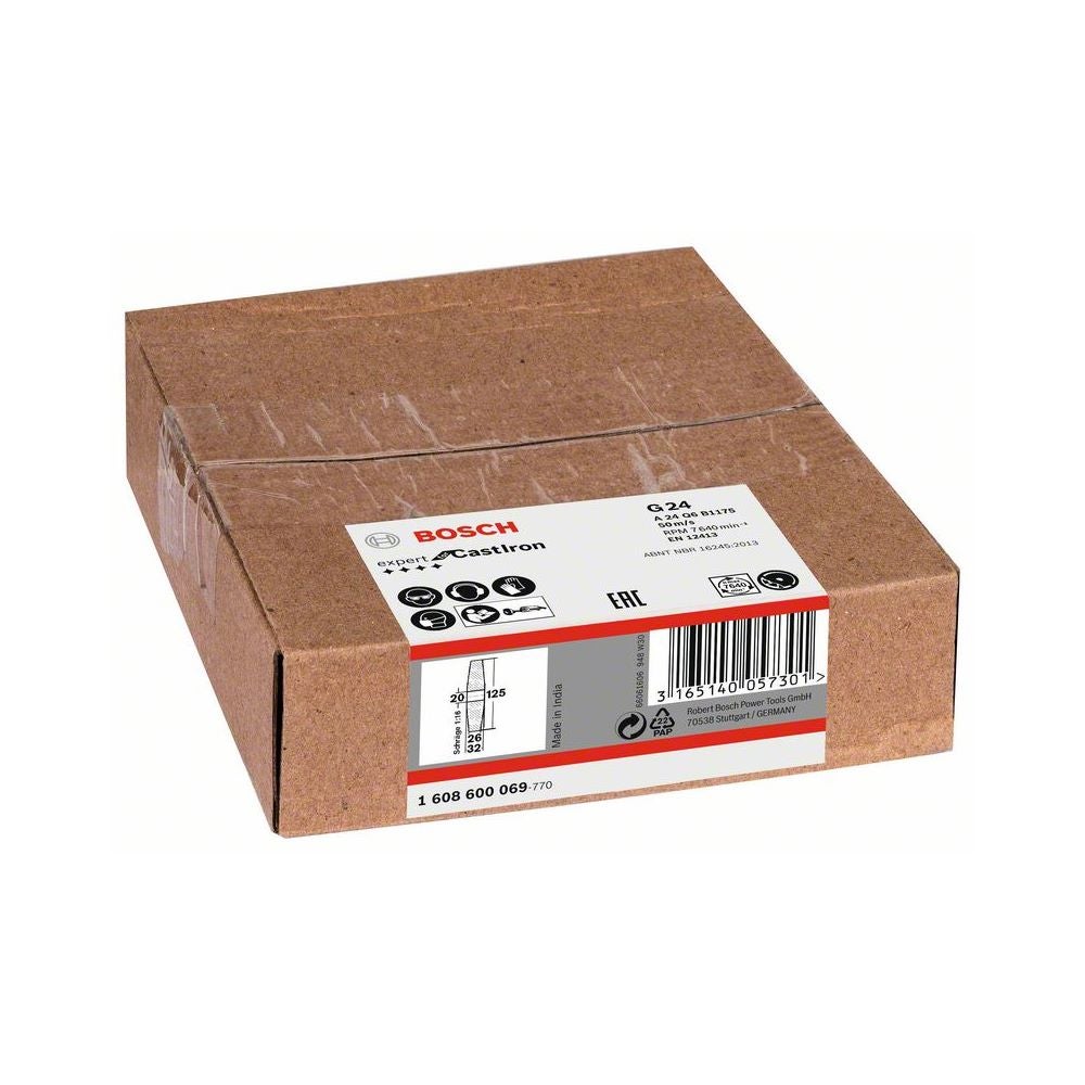 Bosch PRO Metal Schleifscheibe, 125 x 26 x 20 mm, K24 #1608600069