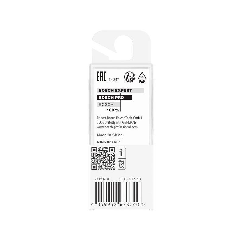 Bosch PRO Bündigfräser mit oberen Kugellager, D 12,7 mm, L 9,5 mm, S 8 mm #2608629676