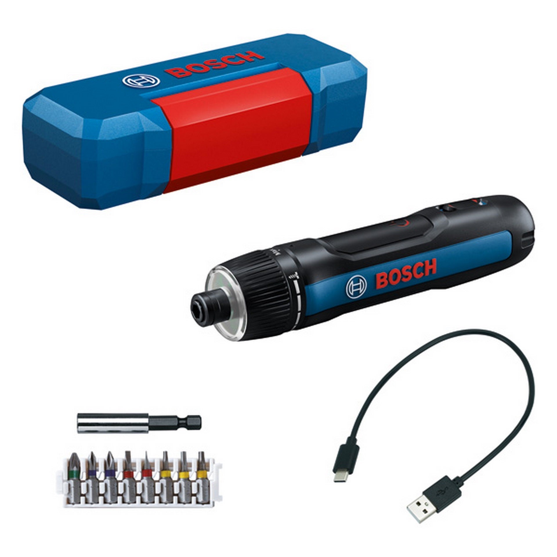 Bosch Akku-Schrauber Bosch GO in Aufbewahrungskoffer #06019H2201