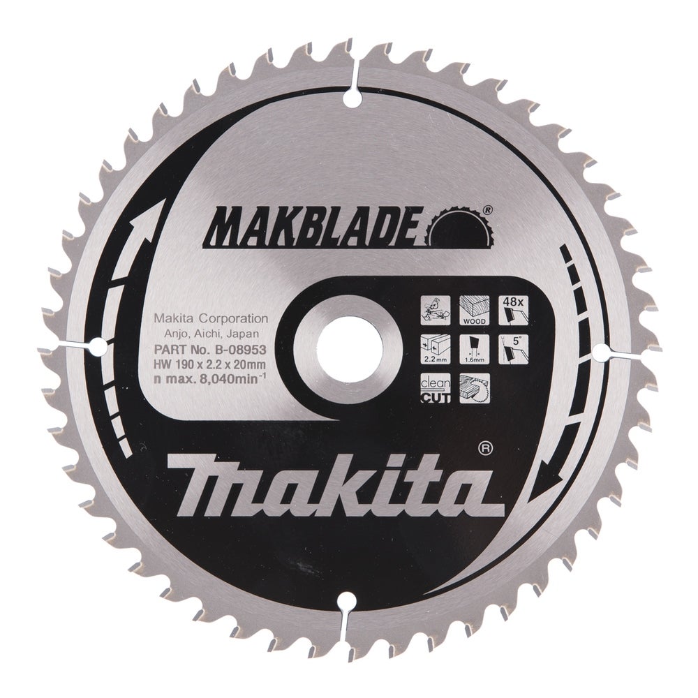 Makita Kreissägeblatt, MAKBLADE #B-08953