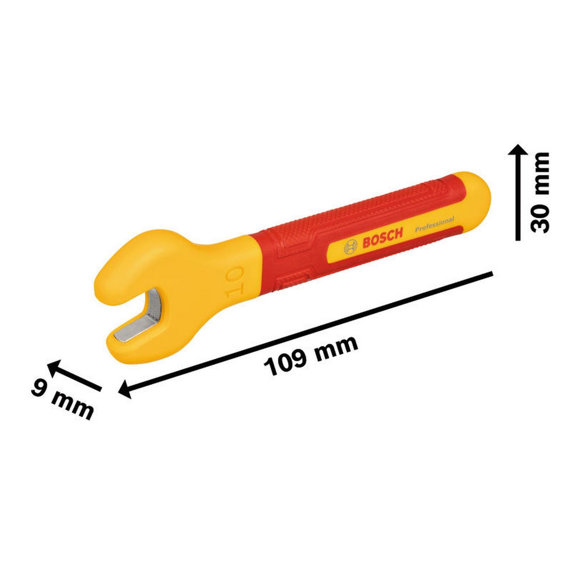Bosch VDE Einmaulschlüssel, 10 mm #1600A02NF0
