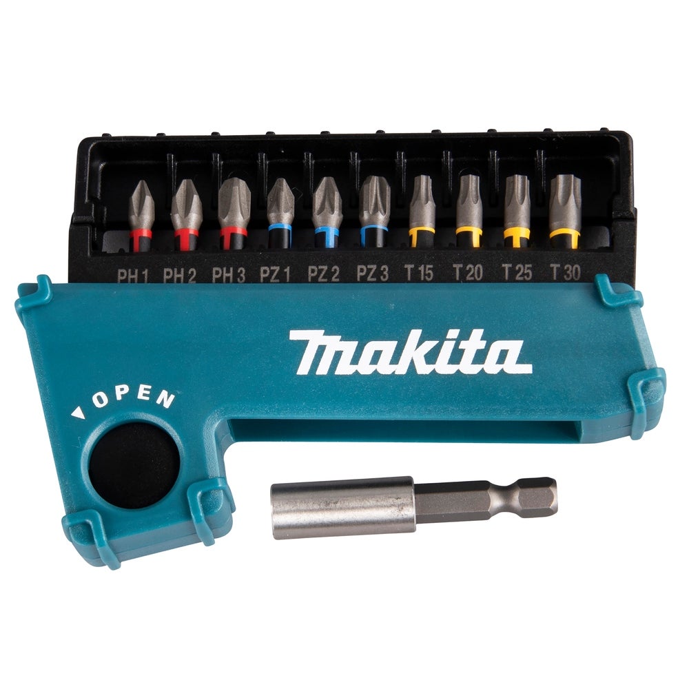 Makita 11 tlg. Impact Premier Bitset #E-03567