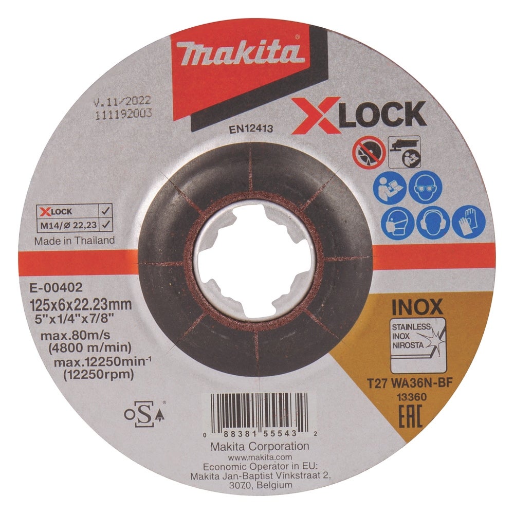 Makita Schruppscheibe 125 mm WA36N #E-00402