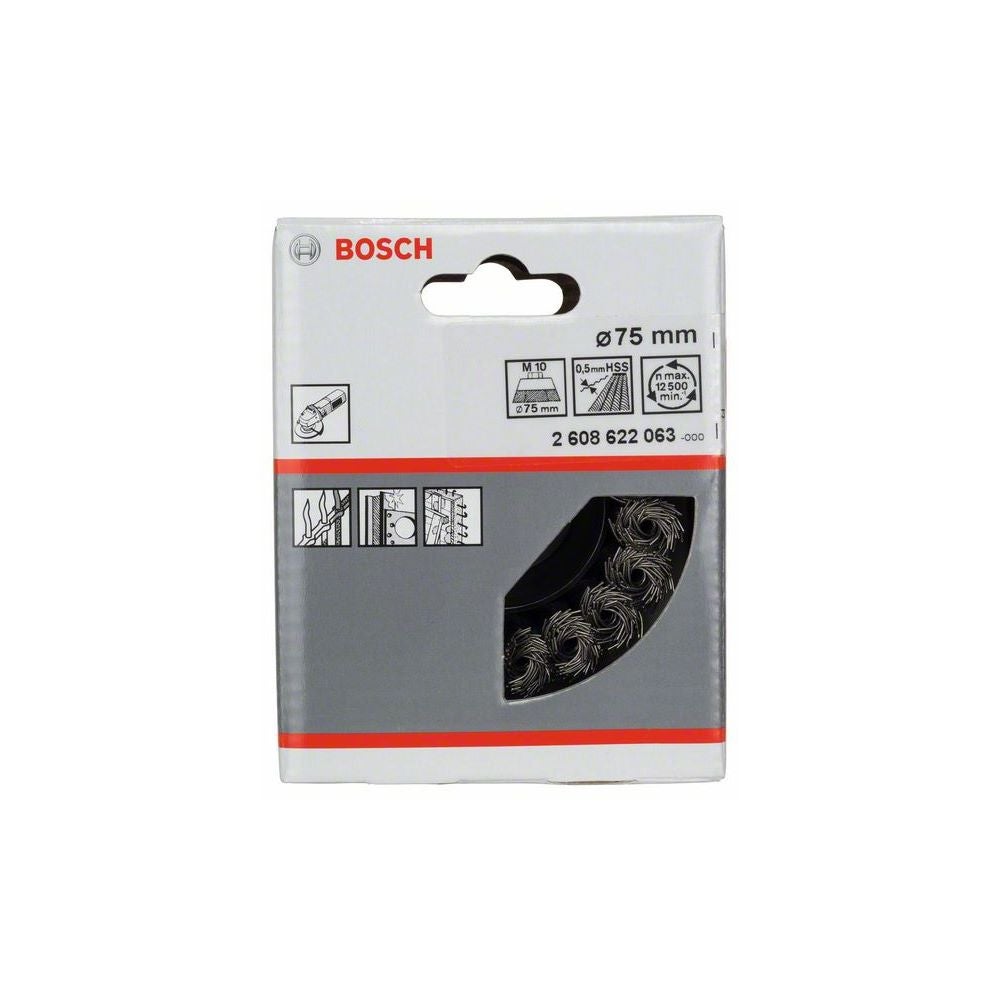 Bosch PRO Metal heavy Topfbürste, 75 x 0,5 mm, Gewinde #2608622063