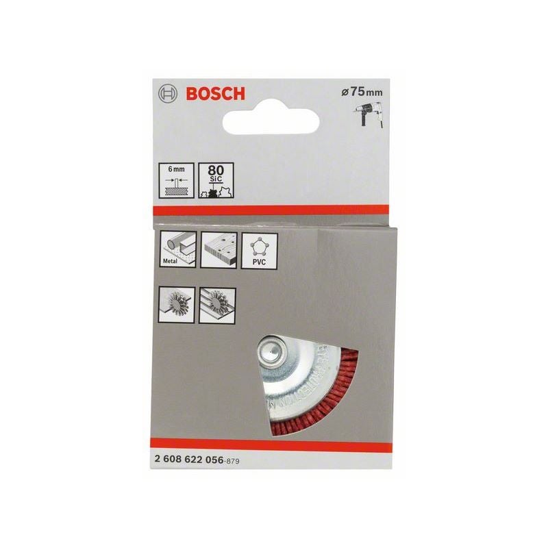 Bosch PRO Multi Material clean Scheibenbürste, gerader Schaft, 75 x 1 mm #2608622056