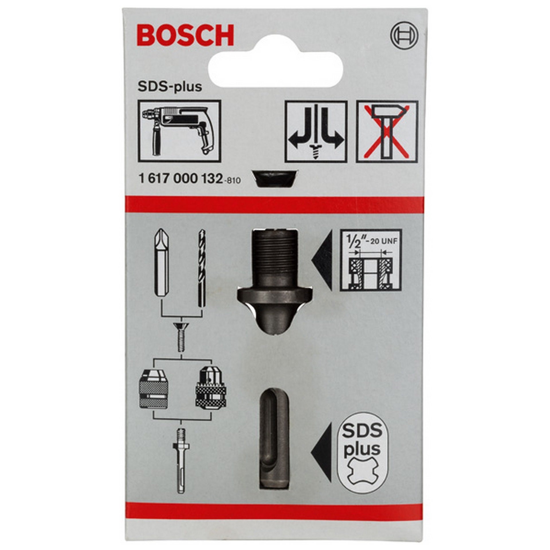 Bosch Bohrfutter Adapter, 1/2"-20 UNF #1617000132