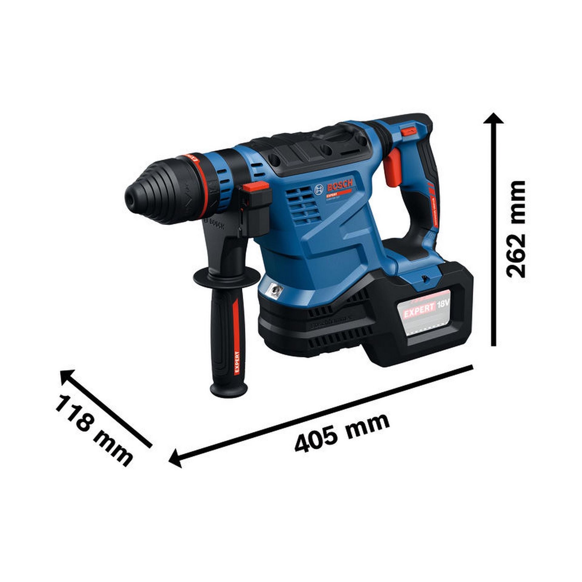 Bosch Akku-Bohrhammer mit SDS plus EXBH18V-32F #0611922100