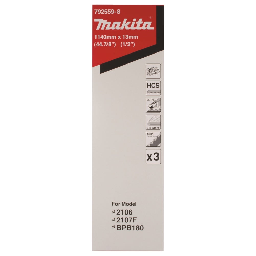 Makita Sägeband 18 TPI, 1.140 mm #792559-8