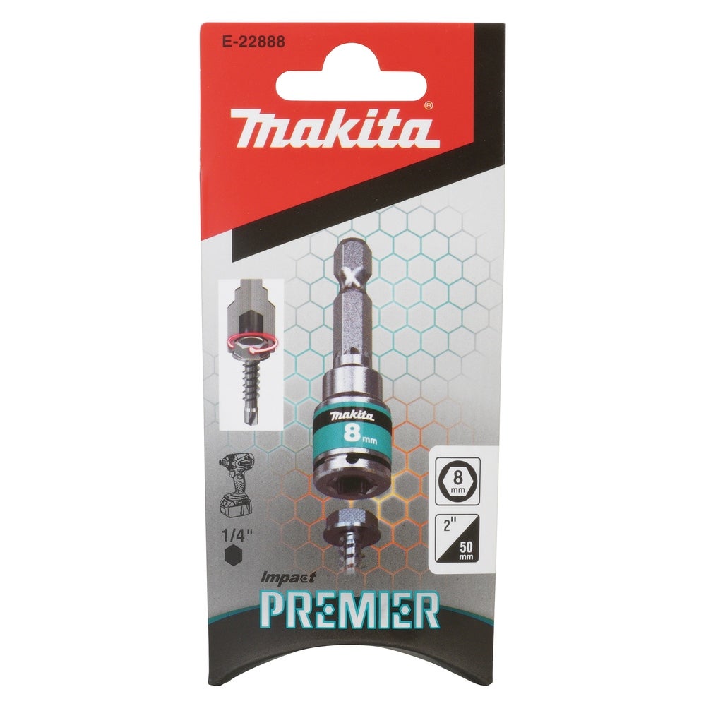 Makita Stecknuss-Set Impact Premier 8 x 50 mm #E-22888