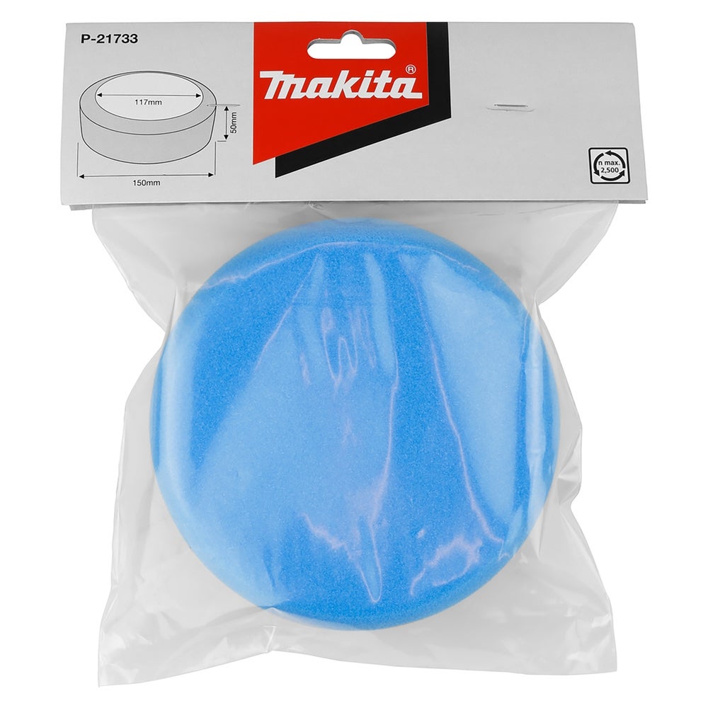 Makita Klett-Schwamm blau 150 mm #P-21733